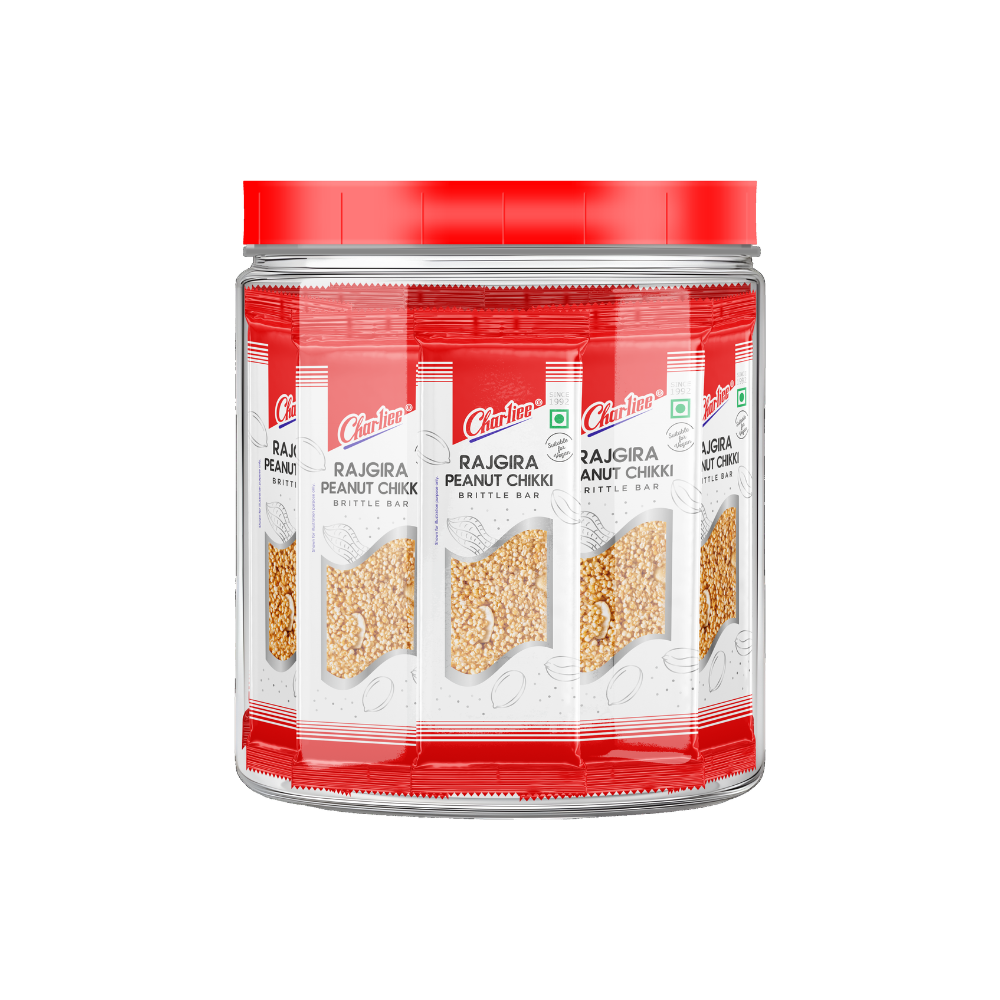 Rajgira Peanut Chikki Jar (15 g * 40 Units)