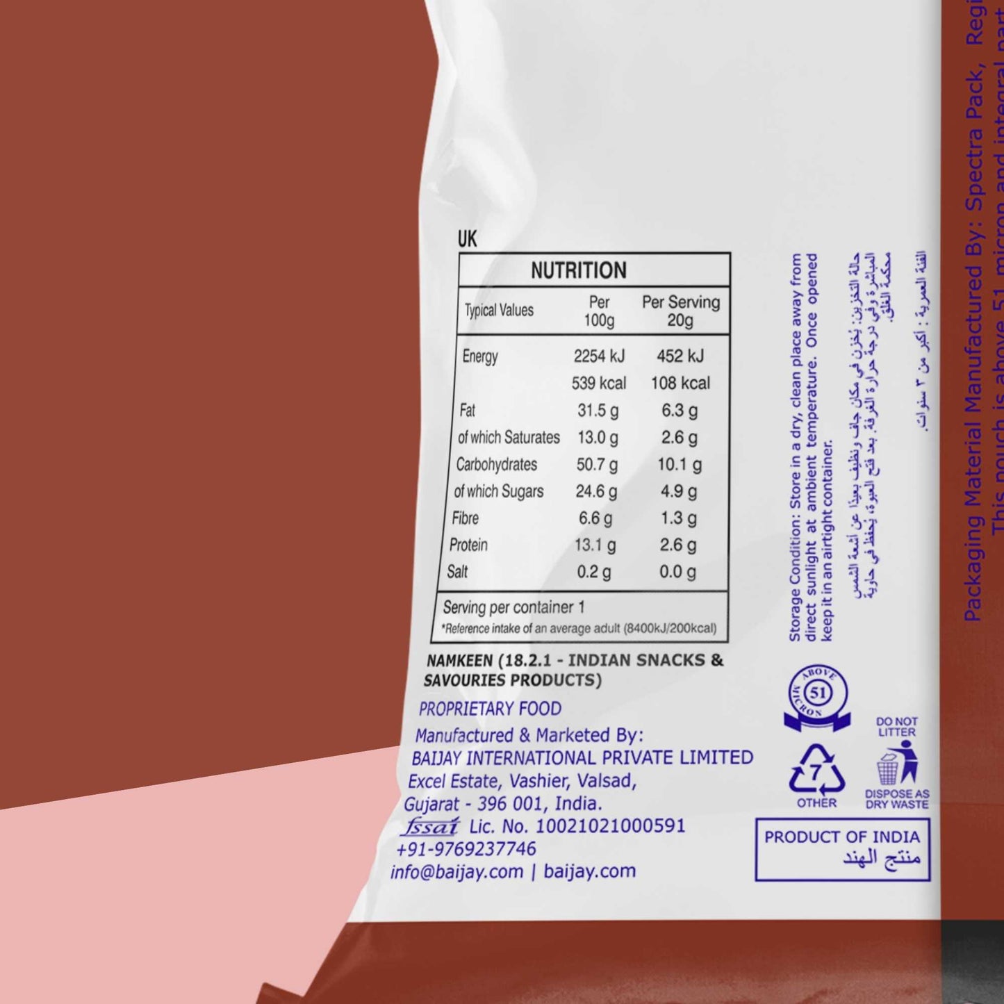 FARALI CHIVDA 170g