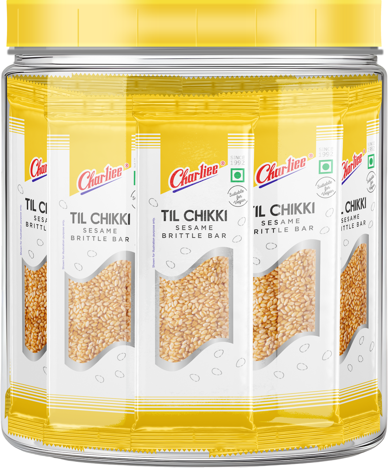 Til Chikki Jar (15 g * 40 Units) - mockup