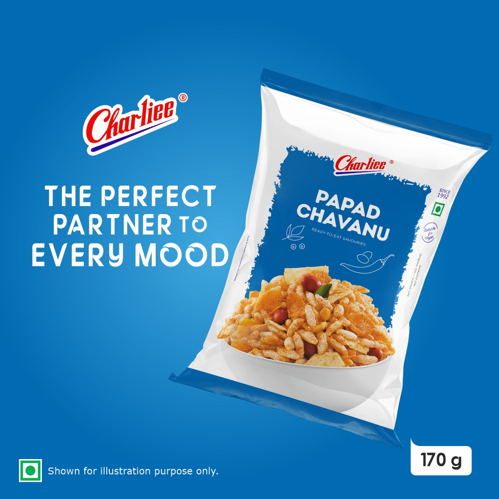 Charliee Papad Chavanu 170 g - product shot