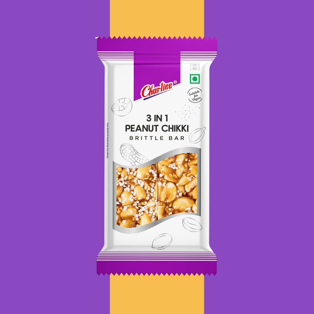 3 in 1 Peanut Chikki - Pack of 20 (30G * 20Units)