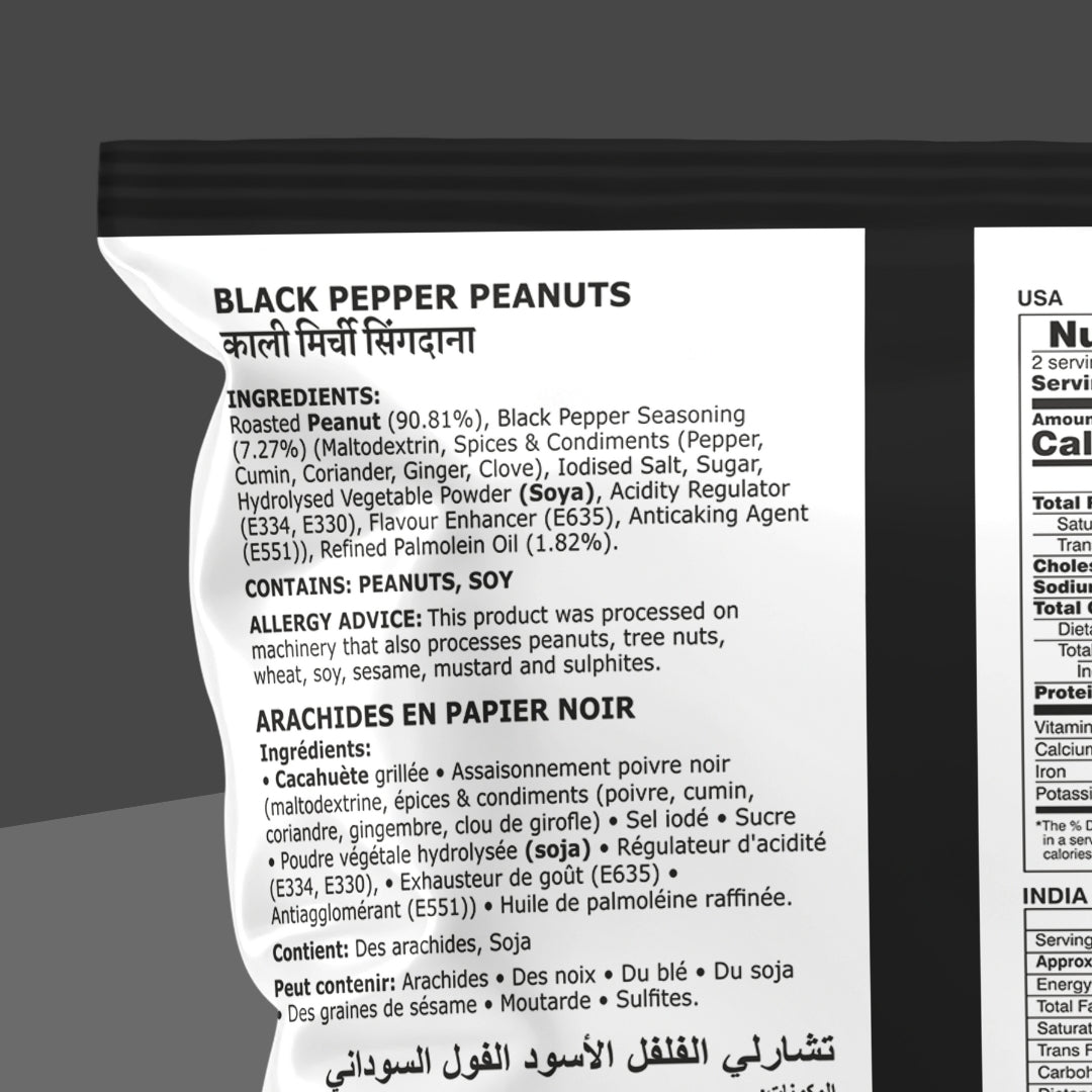 Black Pepper Peanuts