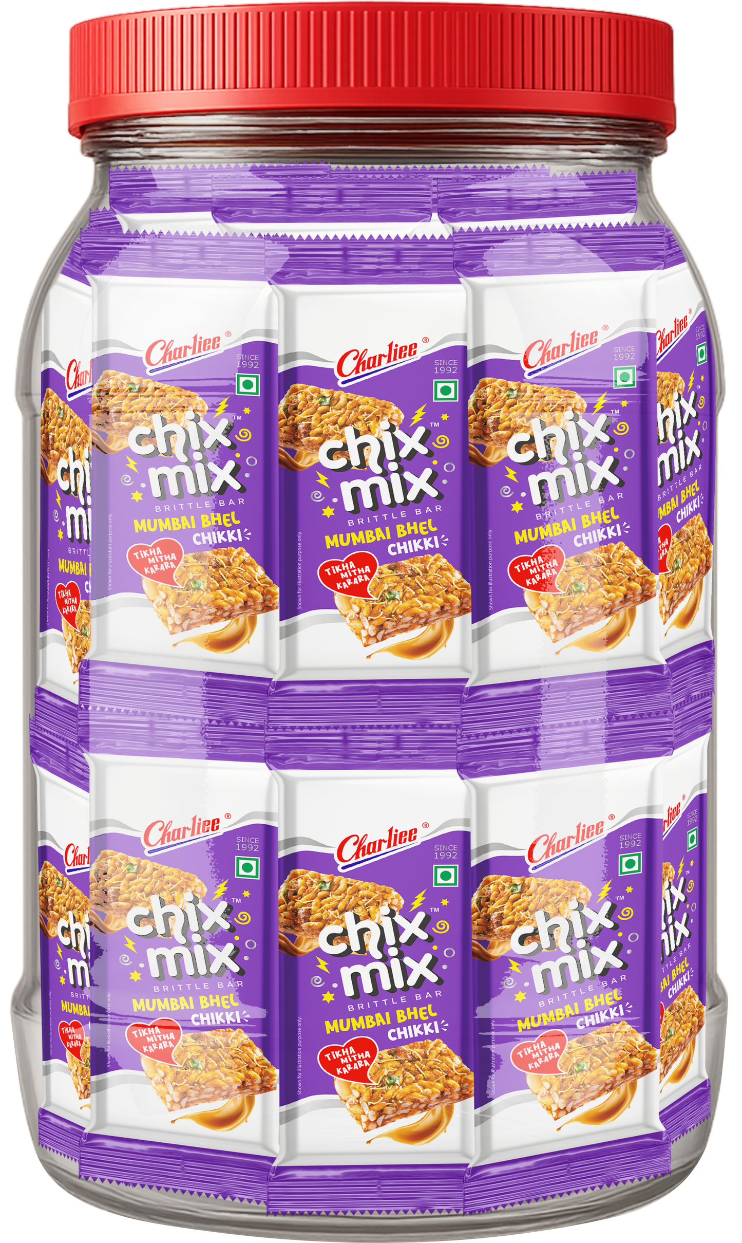 CHIX MIX CHIKKI JAR (15 g X 40 UNITS) 600 g