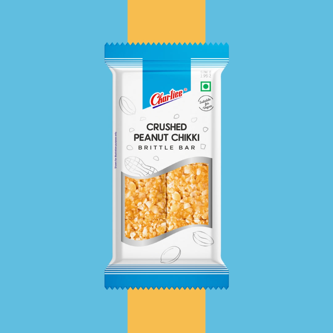 CRUSHED PEANUT CHIKKI JAR (15 g X 40 UNITS) 600 g