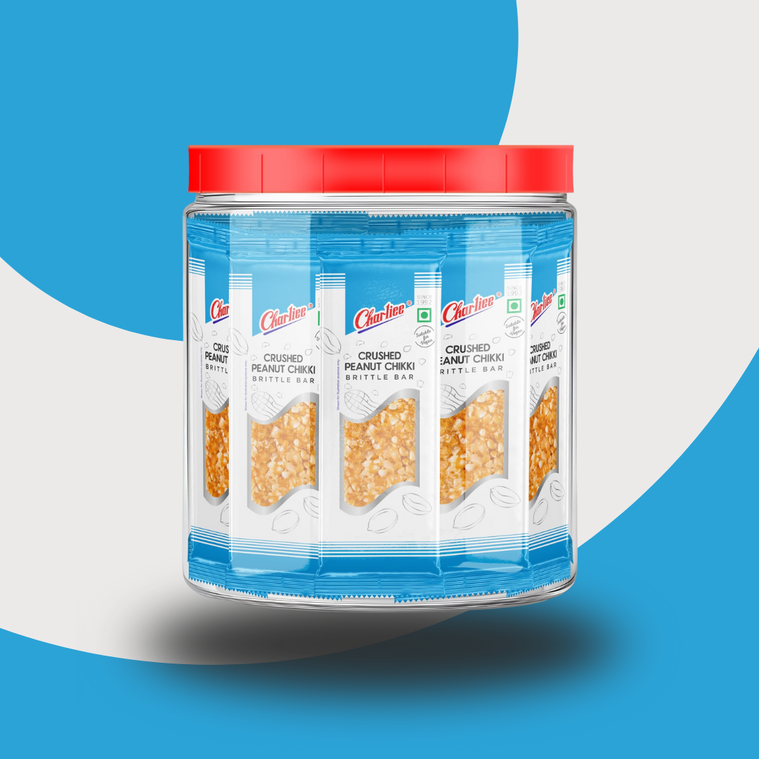 CRUSHED PEANUT CHIKKI JAR (15 g X 40 UNITS) 600 g