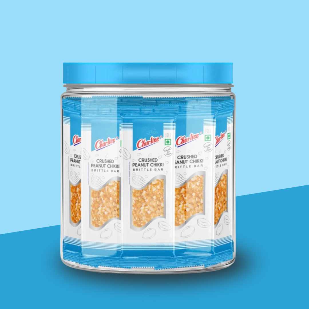 CRUSHED PEANUT CHIKKI JAR (15 g X 40 UNITS) 600 g