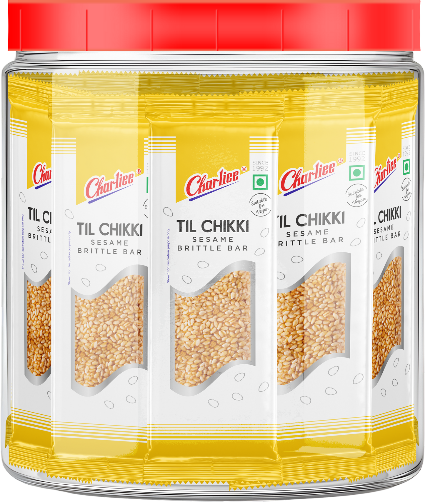 TIL CHIKKI JAR (15 g X 40 UNITS) 600 g
