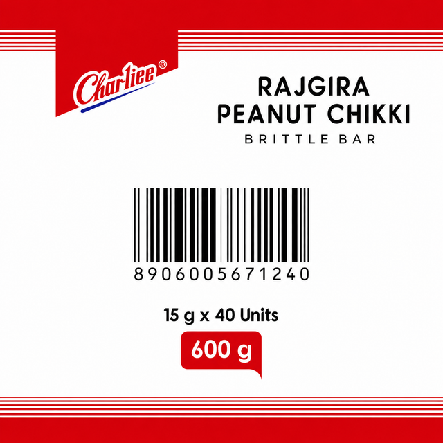 Rajgira Peanut Chikki Jar (15 g * 40 Units)