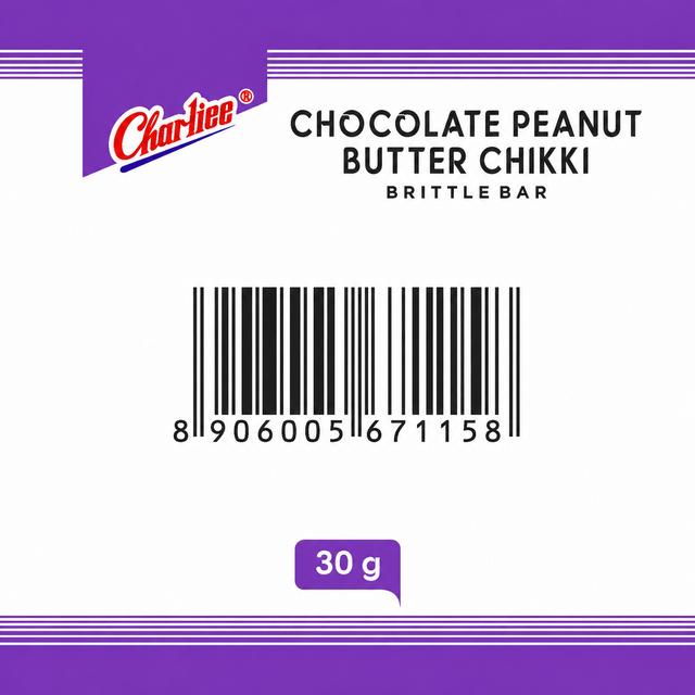 Chocolate Peanut Butter Chikki  (30 g  * 20 Units)