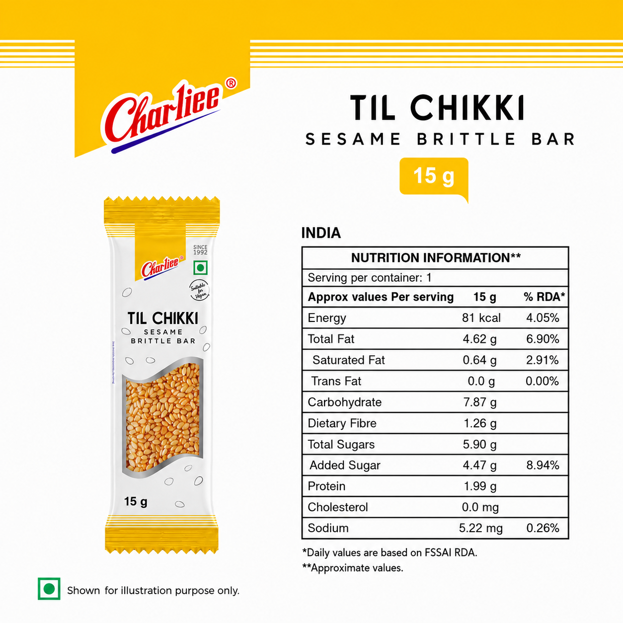 Til Chikki Jar (15 g * 40 Units) - 05