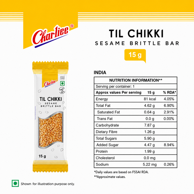 Til Chikki Jar (15 g * 40 Units) - 05