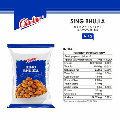 Sing Bhujia 170 g - nutrition information