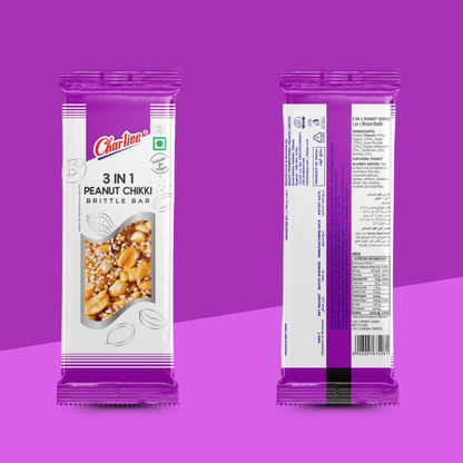 3 IN 1 PEANUT CHIKKI JAR (15G X 40Units)