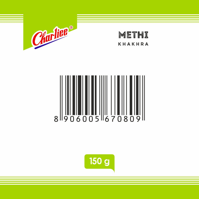 Methi Khakhra (Mobile) 150 g - barcode