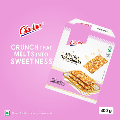 Thin Mix Nut Chikki 300 g - 07