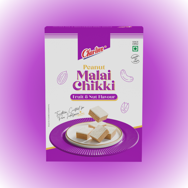 Peanut Malai Chikki Fruit & Nut Flavour 200 g - cover