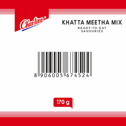 Charliee Khatta Meetha Mix 170 g - barcode