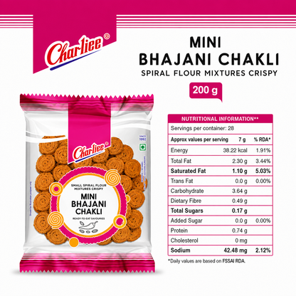 Mini Bhajani Chakli 200 g - 06