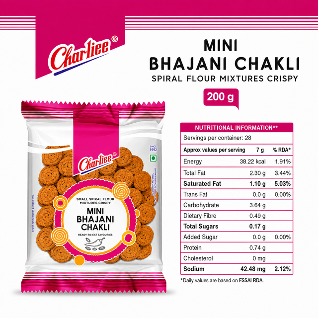 Mini Bhajani Chakli 200 g - 06