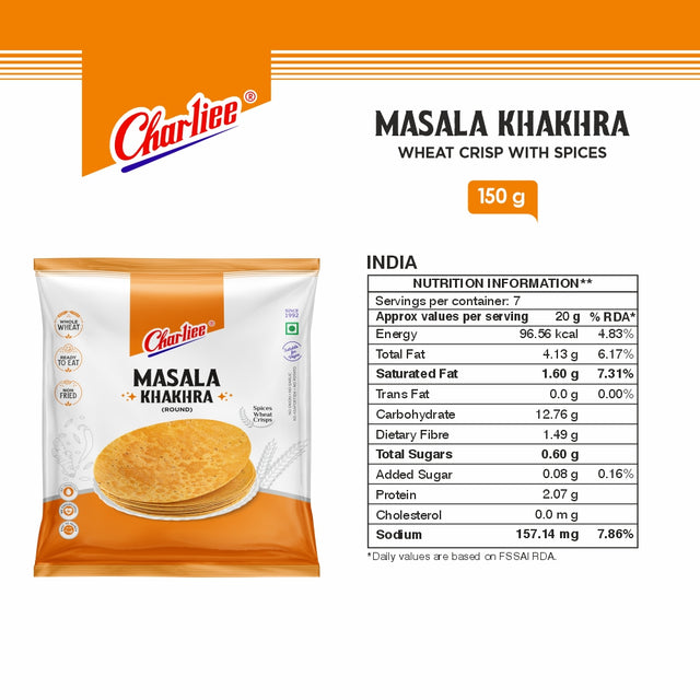Masala Khakhra (Round) 150 g - 03