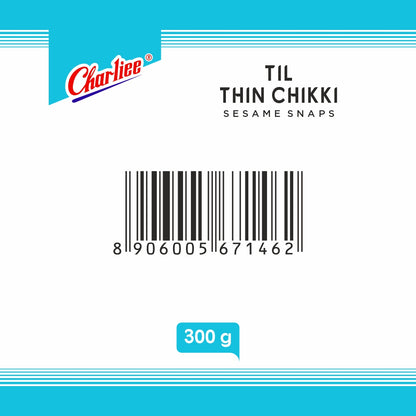 Thin Til Chikki 300 g - barcode