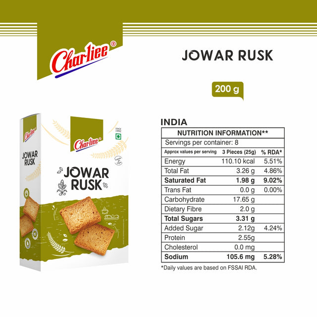 JOWAR RUSK 200 g - 03