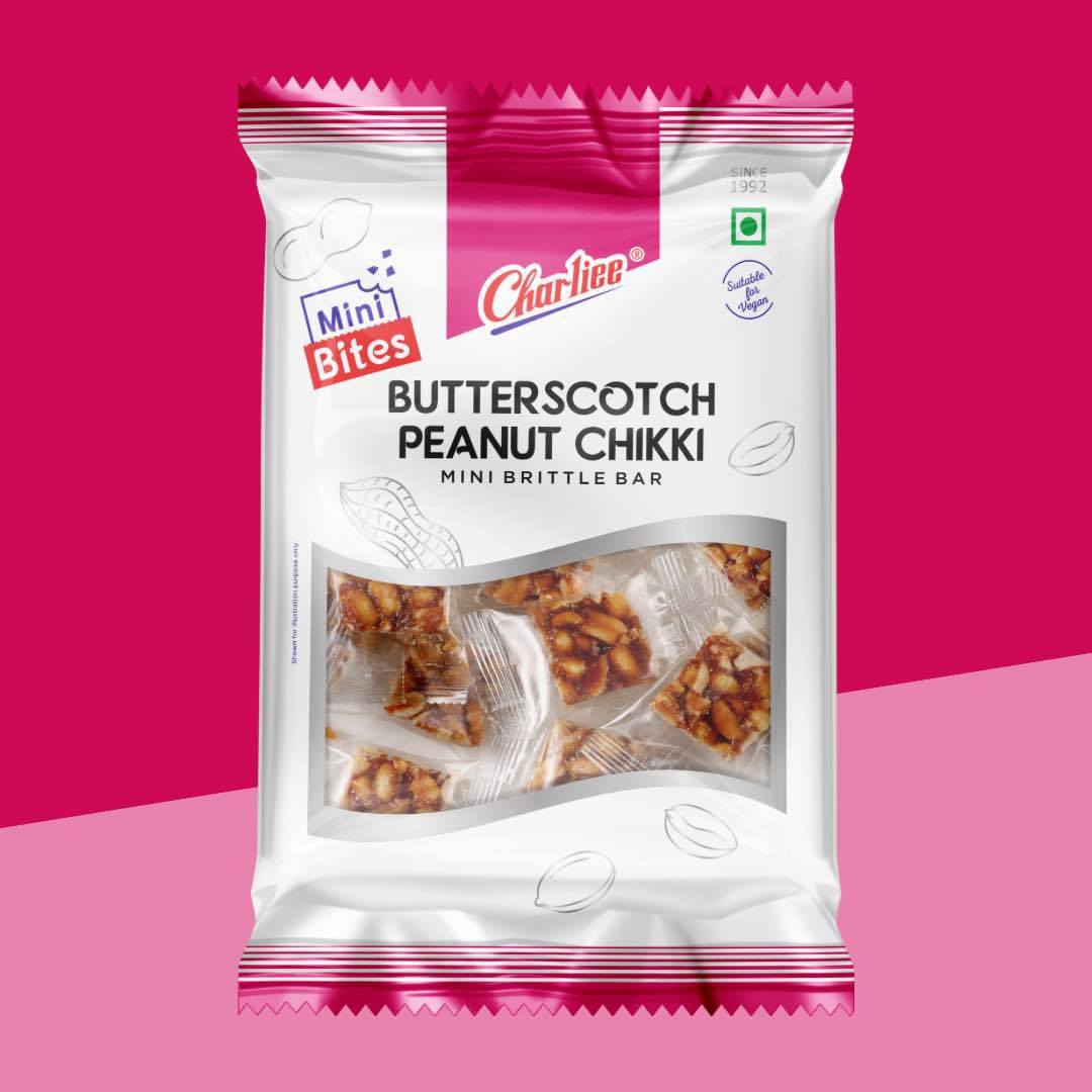 Butterscotch Peanut Chikki - Mini Bites 200 g