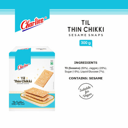 Thin Til Chikki 300 g - ingredients