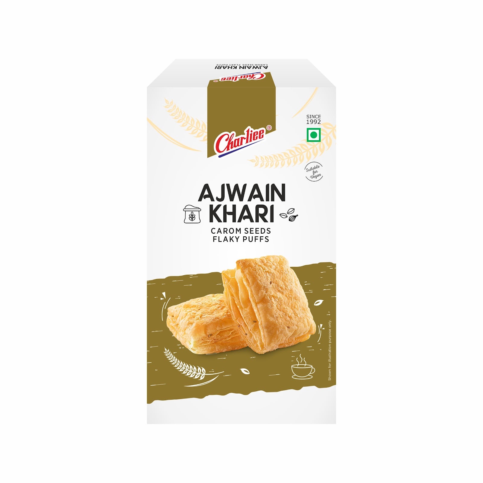 Charliee Ajwain Khari 200 g - front of pack
