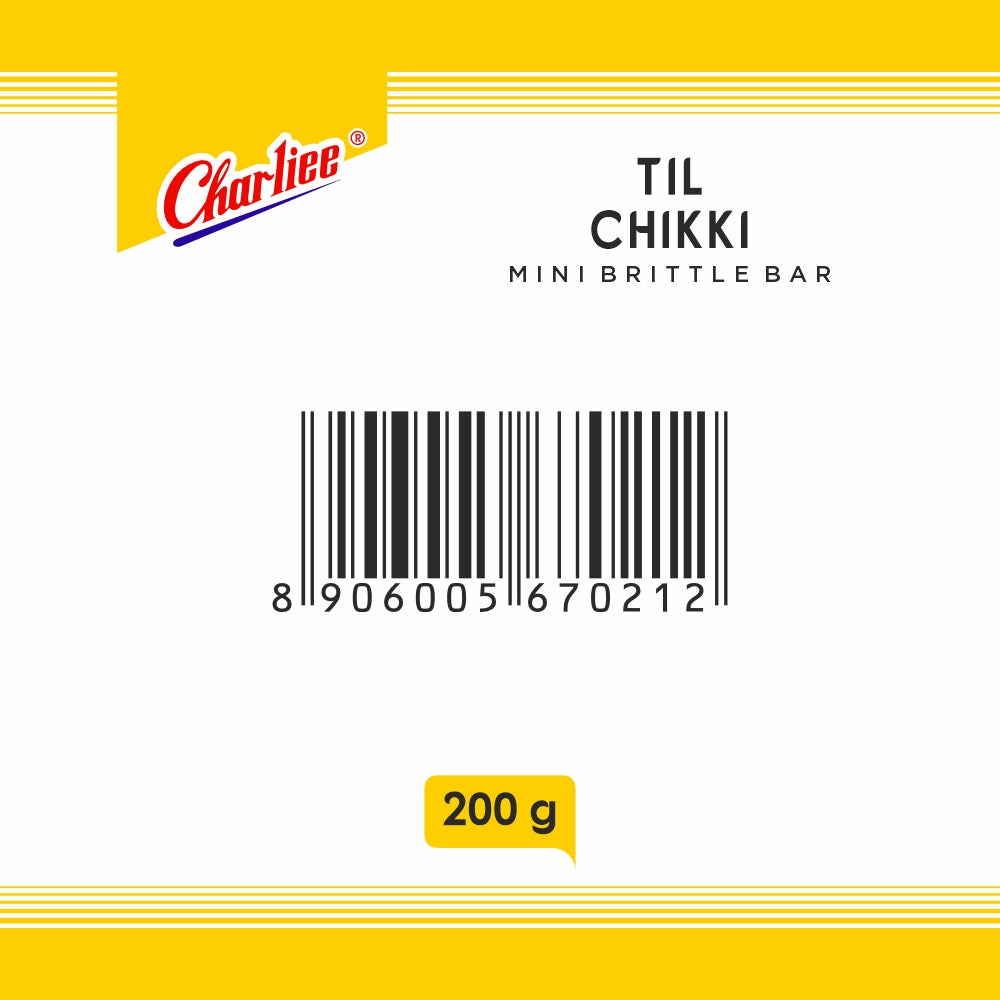 Til Chikki - Mini Bites 200 g - barcode