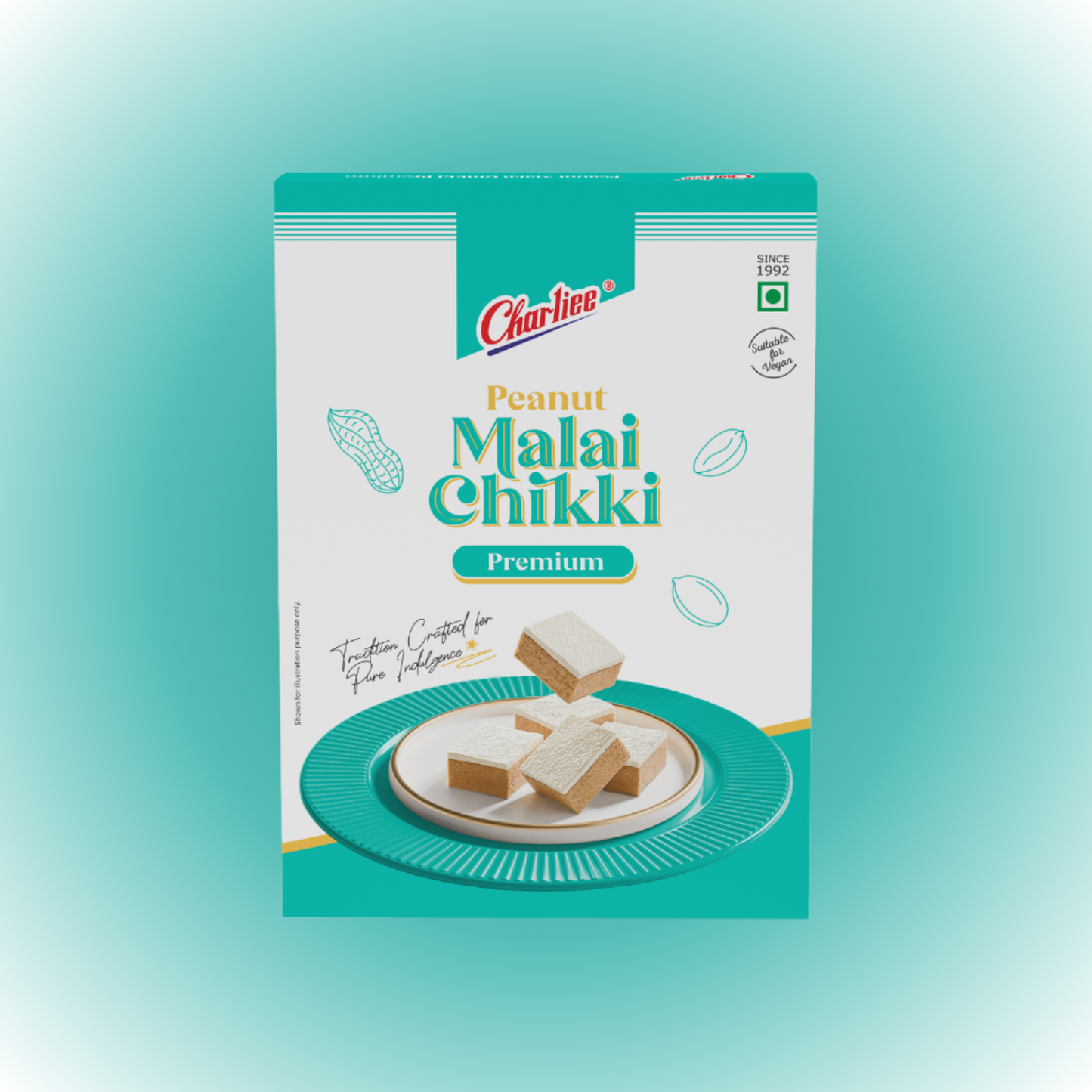 Peanut Malai Chikki Premium 200 g - cover