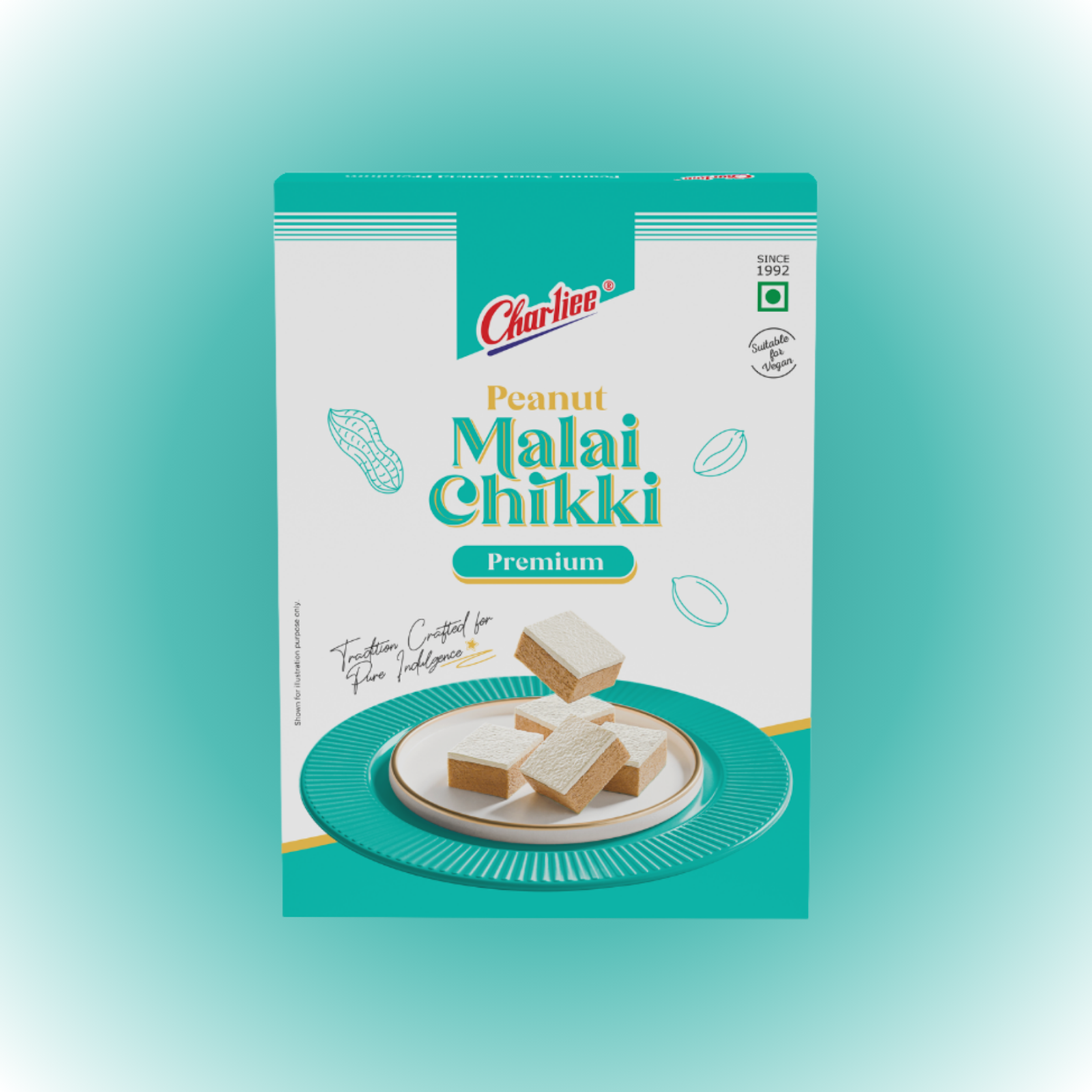 Peanut Malai Chikki Premium 200 g - cover