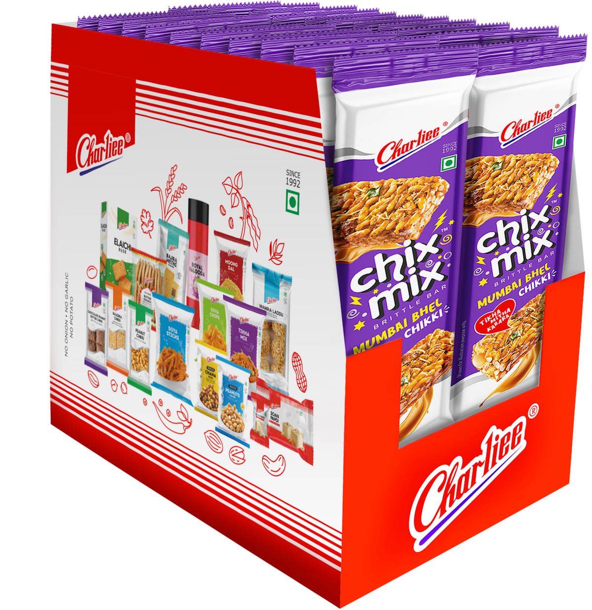 Chix Mix Mumbai Bhel (30 g * 20 Units ) - mockup
