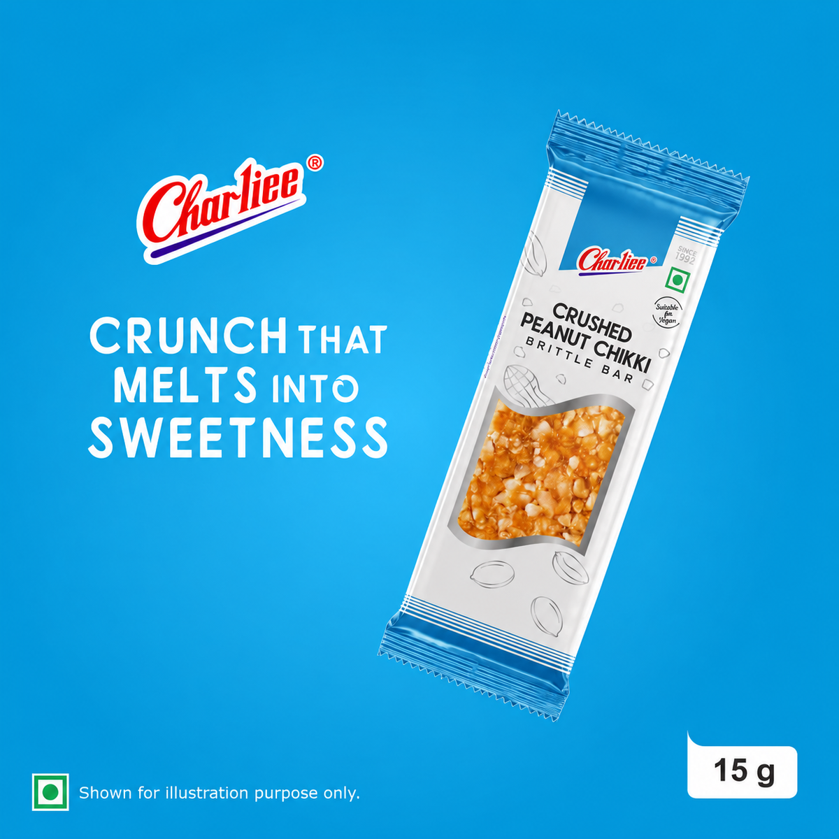 Crushed Peanut Chikki Jar (15 g * 40 Units) - 03