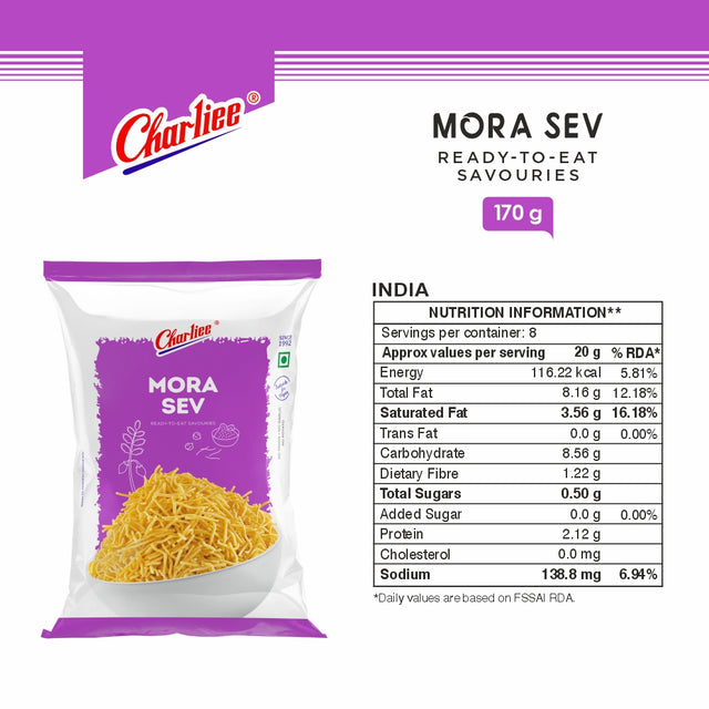 Mora Sev 170 g - nutrition information