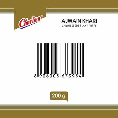 Charliee Ajwain Khari 200 g - FSSAI and address