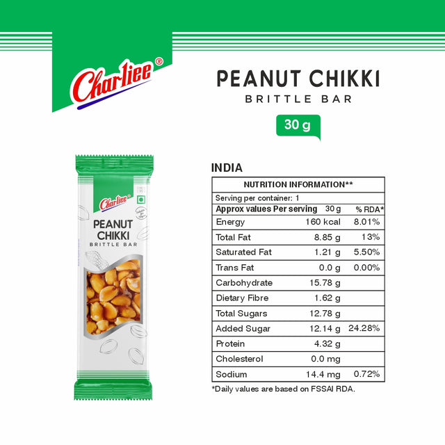 Peanut Chikki (30 g * 20 Units) - 03