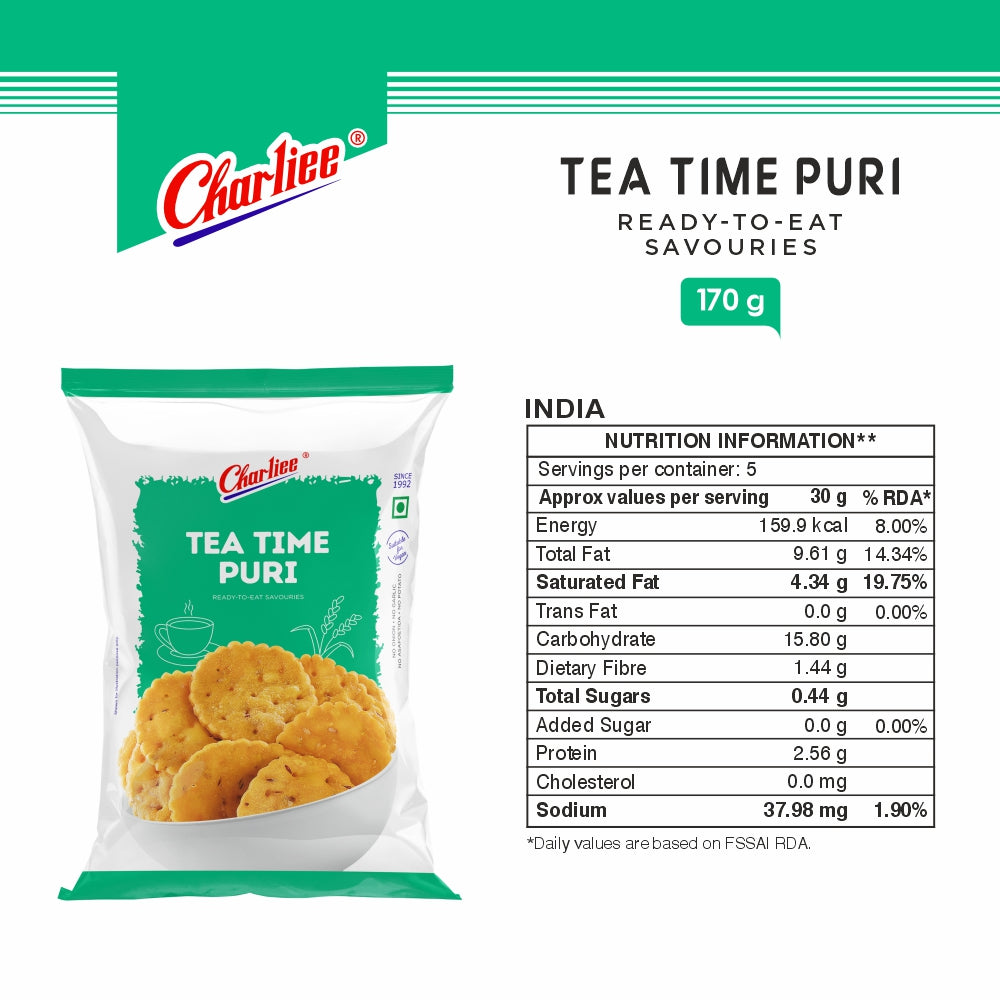 Tea Time Puri 170 g - 03