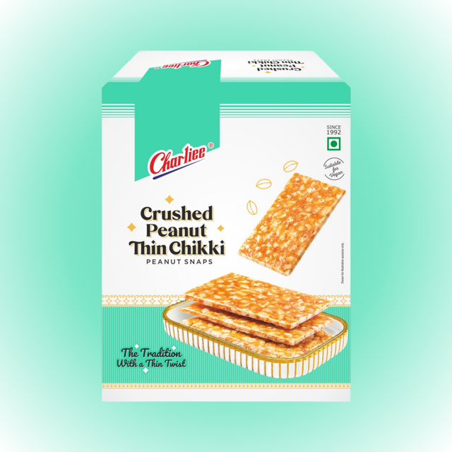 Thin Crushed Peanut Chikki 300 g - cover