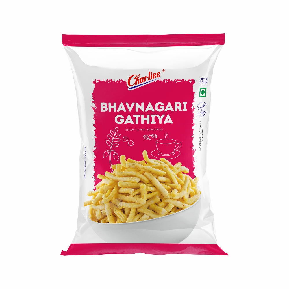 Charliee Bhavnagari Gathiya 170 g - front of pack