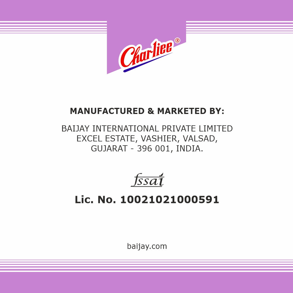 Charliee Jeera Khakhra Round 150 g - FSSAI and address
