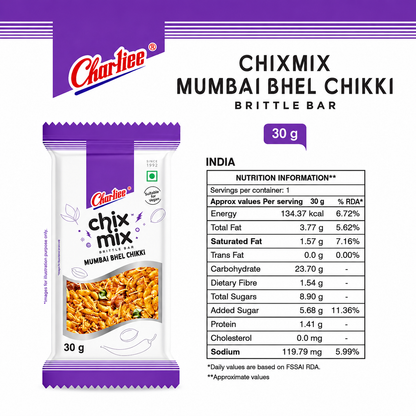 Chix Mix Mumbai Bhel (30 g * 20 Units ) - 01