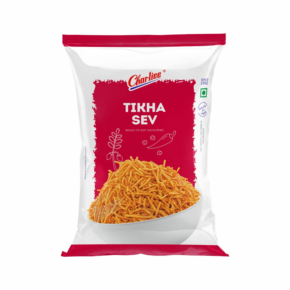 Charliee Tikha Sev 170 g - front of pack