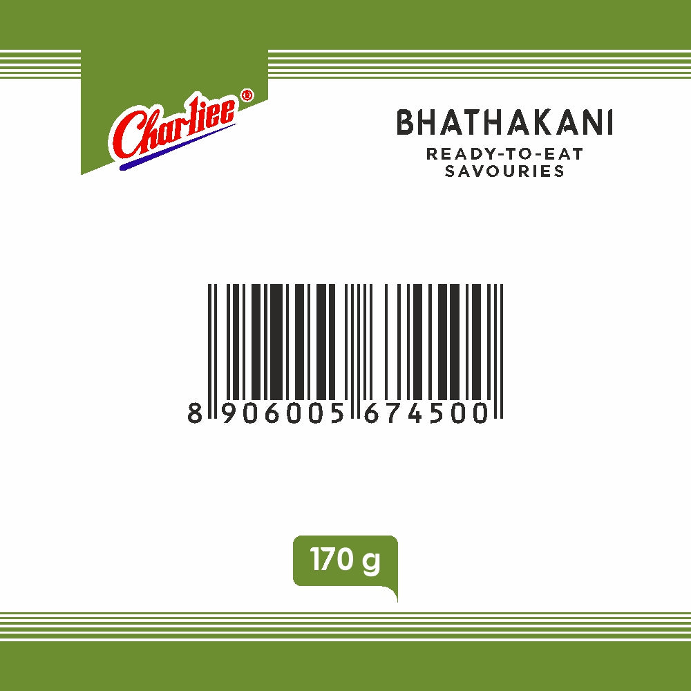 Charliee Bhatha Kani 170 g - barcode