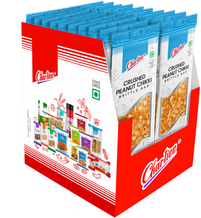 Crushed Peanut Chikki (30 g * 20 Units) - mockup