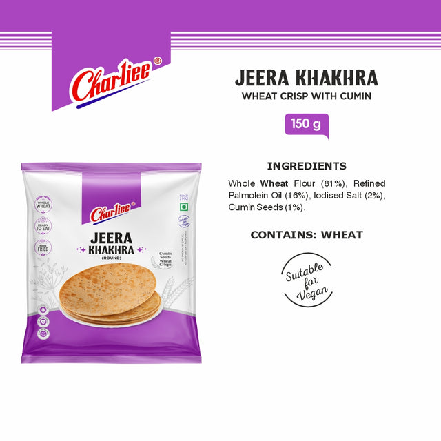 Jeera Khakhra (Round) 150 g - 04