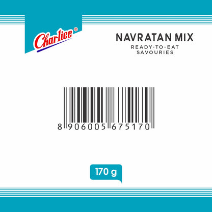 Charliee Navratan Mix 170 g - FSSAI and address