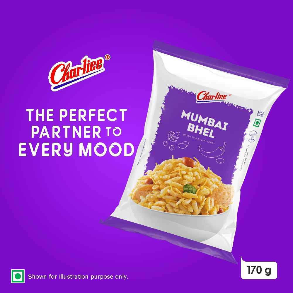 Charliee Mumbai Bhel 170 g - product shot