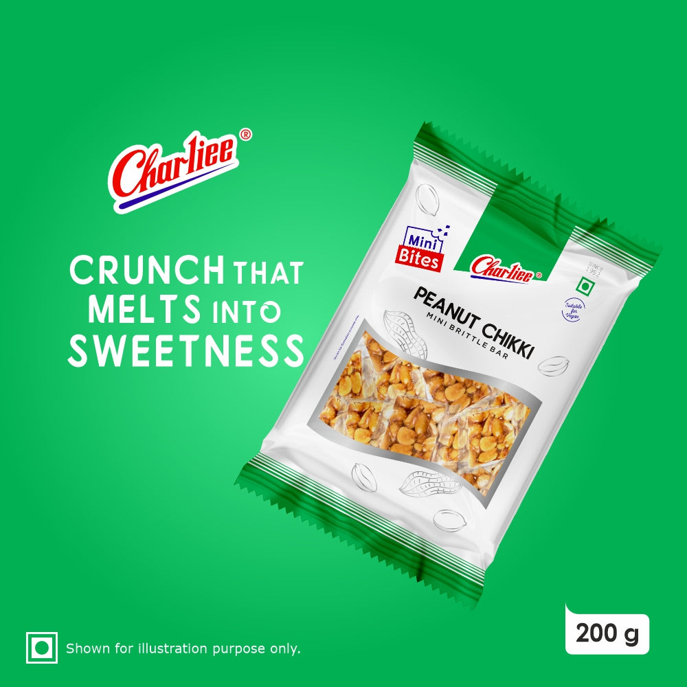 Peanut Chikki - Mini Bites 200 g - product shot