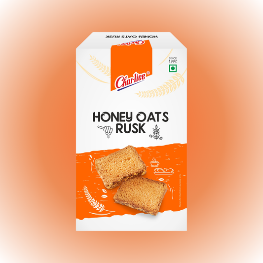 HONEY & OATS RUSK 200 g - cover